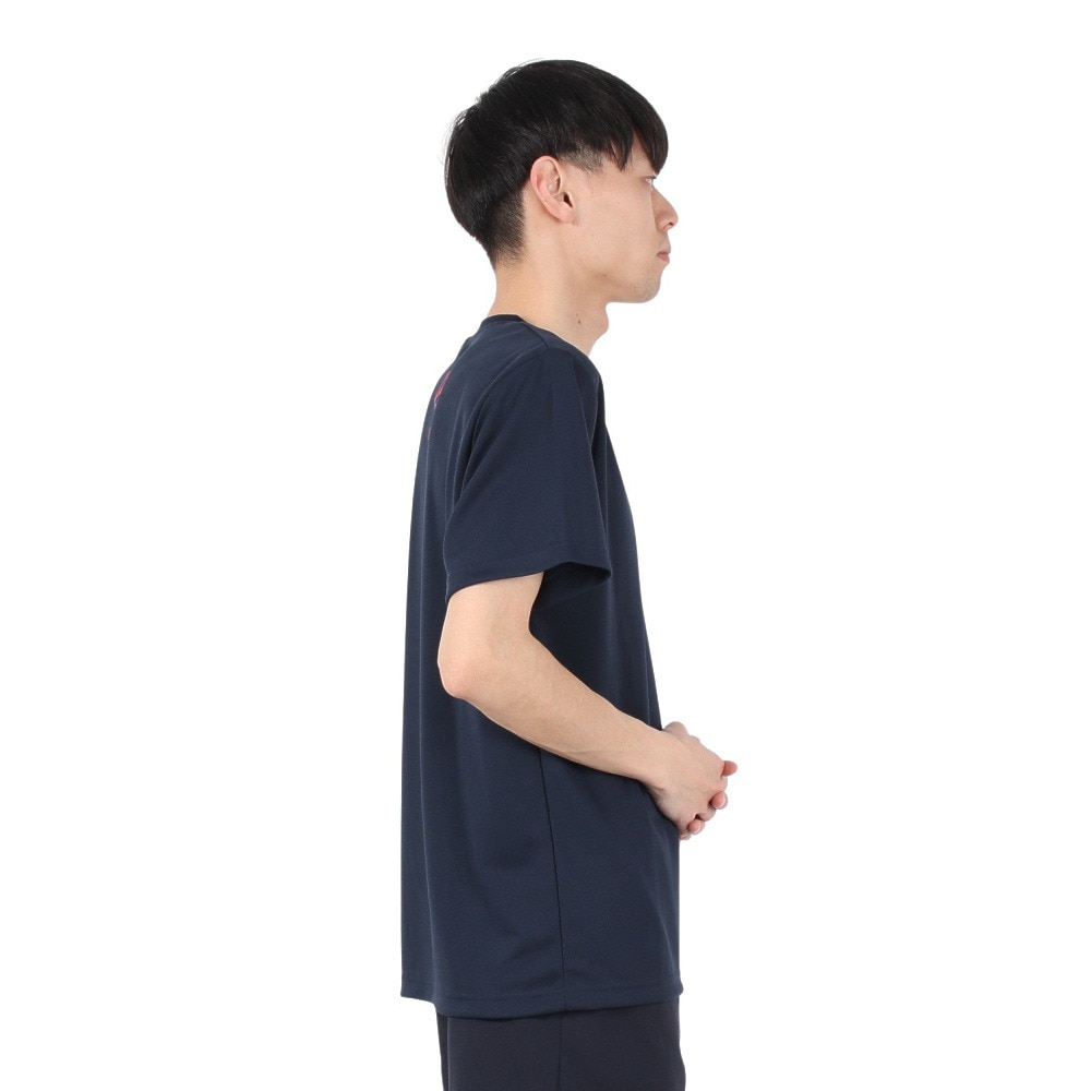 アルスト（ALST）（メンズ、レディース）バレーボールウェア 半袖ドライ Tシャツ BLITZ LOGO VB24TS14-46