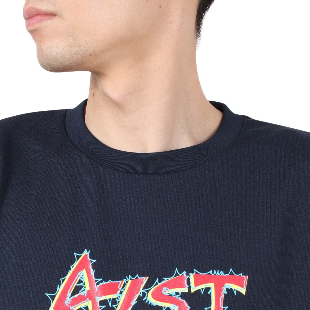 アルスト（ALST）（メンズ、レディース）バレーボールウェア 半袖ドライ Tシャツ BLITZ LOGO VB24TS14-46