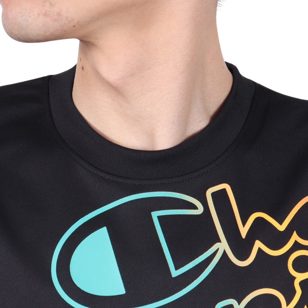 チャンピオン（CHAMPION）（メンズ）バレーボールウェア 半袖Tシャツ C3-BV302 090