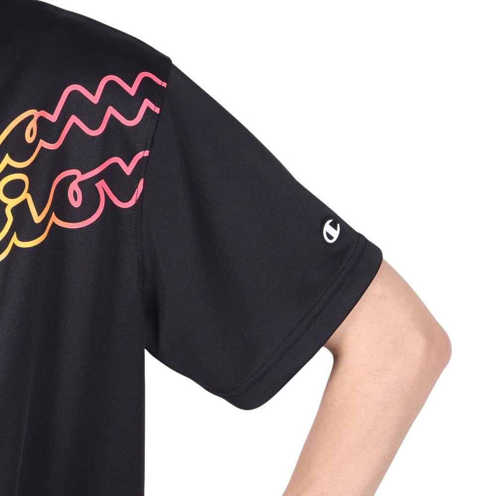 チャンピオン（CHAMPION）（メンズ）バレーボールウェア 半袖Tシャツ C3-BV302 090