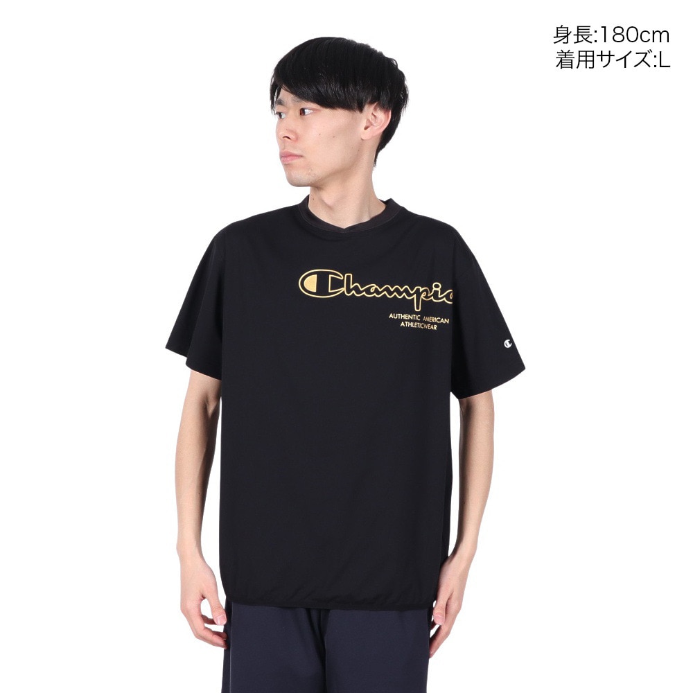 チャンピオン（CHAMPION）（メンズ）バレーボールウェア 半袖Tシャツ C3-BVC25 981