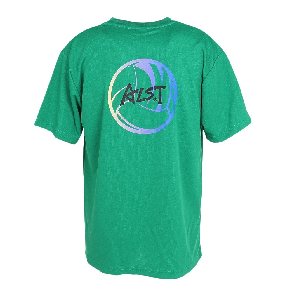 アルスト（ALST）（メンズ、レディース）バレーボールウェア 半袖Tシャツ バックボールグラデーション VB25TS02-30