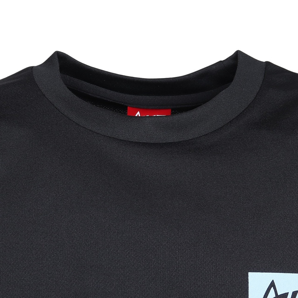 アルスト（ALST）（メンズ、レディース）バレーボールウェア 半袖ドライTシャツ BACK CAMO LOGO VB25TS04-02
