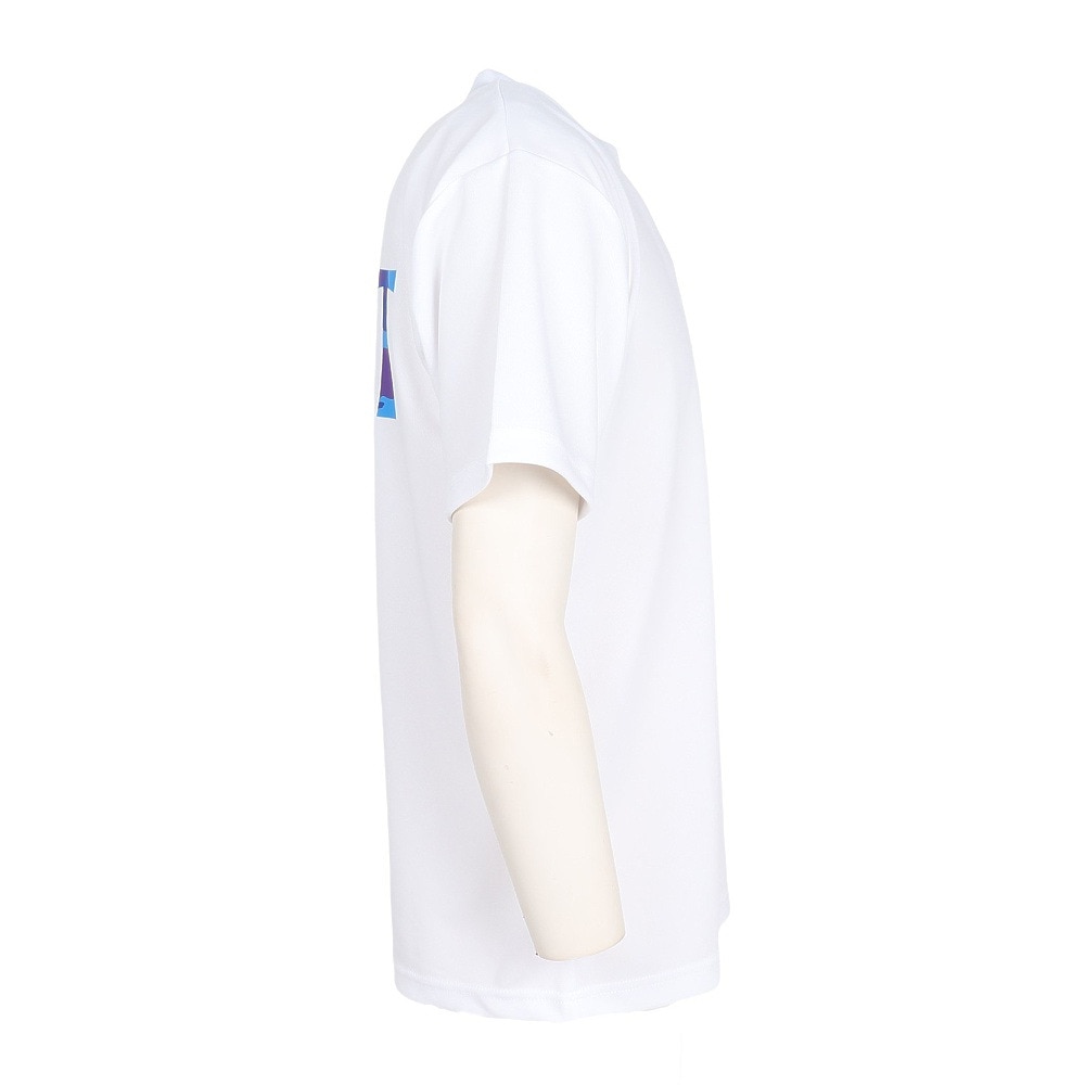 アルスト（ALST）（メンズ、レディース）バレーボールウェア 半袖ドライTシャツ BACK CAMO LOGO VB25TS04-15