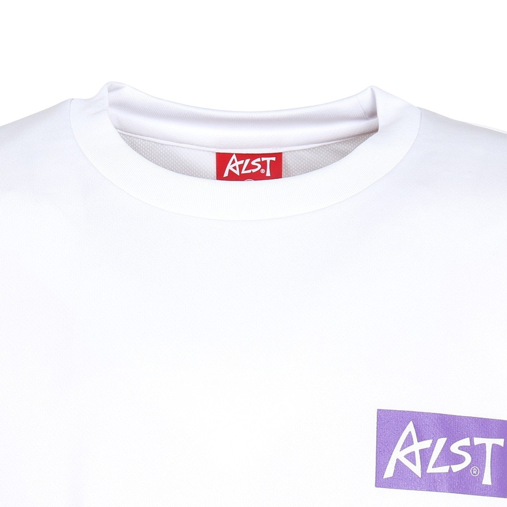 アルスト（ALST）（メンズ、レディース）バレーボールウェア 半袖ドライTシャツ BACK CAMO LOGO VB25TS04-15