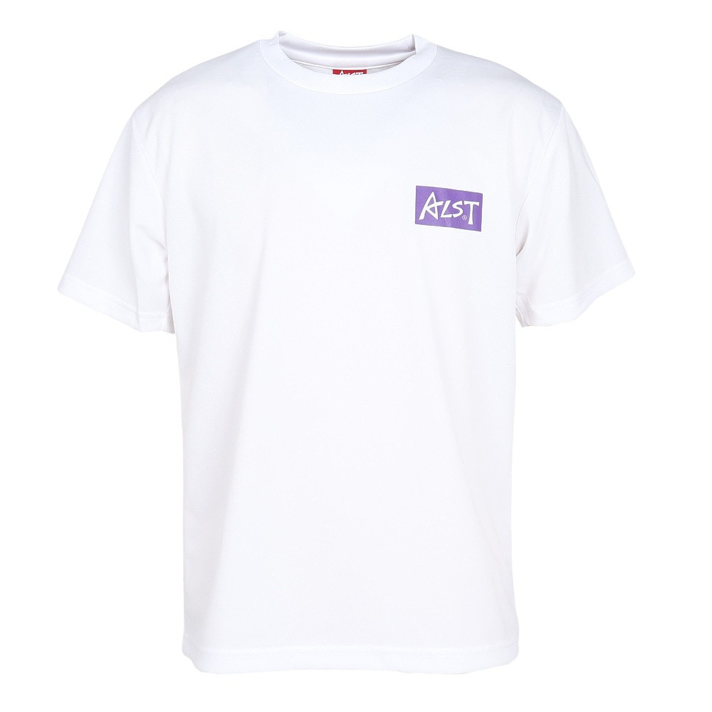 アルスト（ALST）（メンズ、レディース）バレーボールウェア 半袖ドライTシャツ BACK CAMO LOGO VB25TS04-15