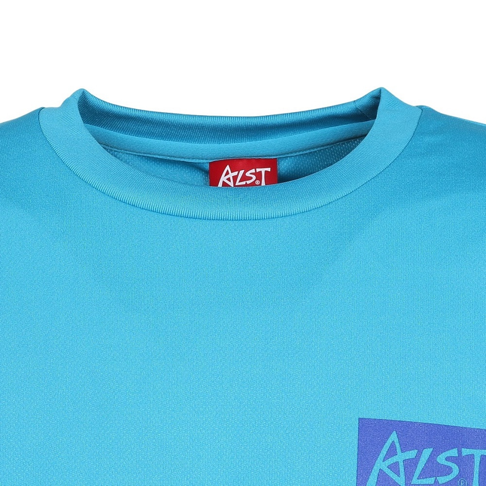 アルスト（ALST）（メンズ、レディース）バレーボールウェア 半袖ドライTシャツ BACK CAMO LOGO VB25TS04-44