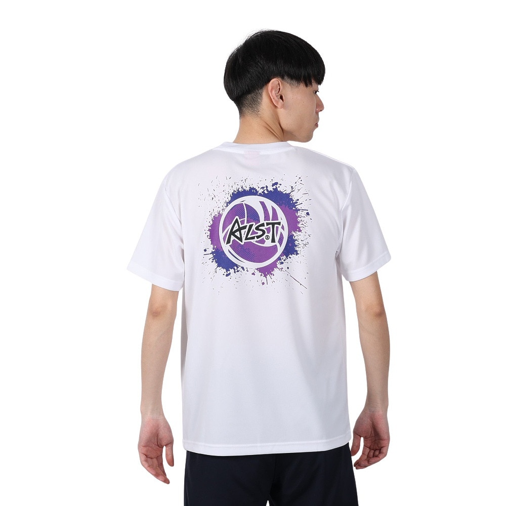 アルスト（ALST）（メンズ、レディース）【新商品】 バレーボールウェア 半袖ドライTシャツ スパイカーロゴ VB25TS06-15