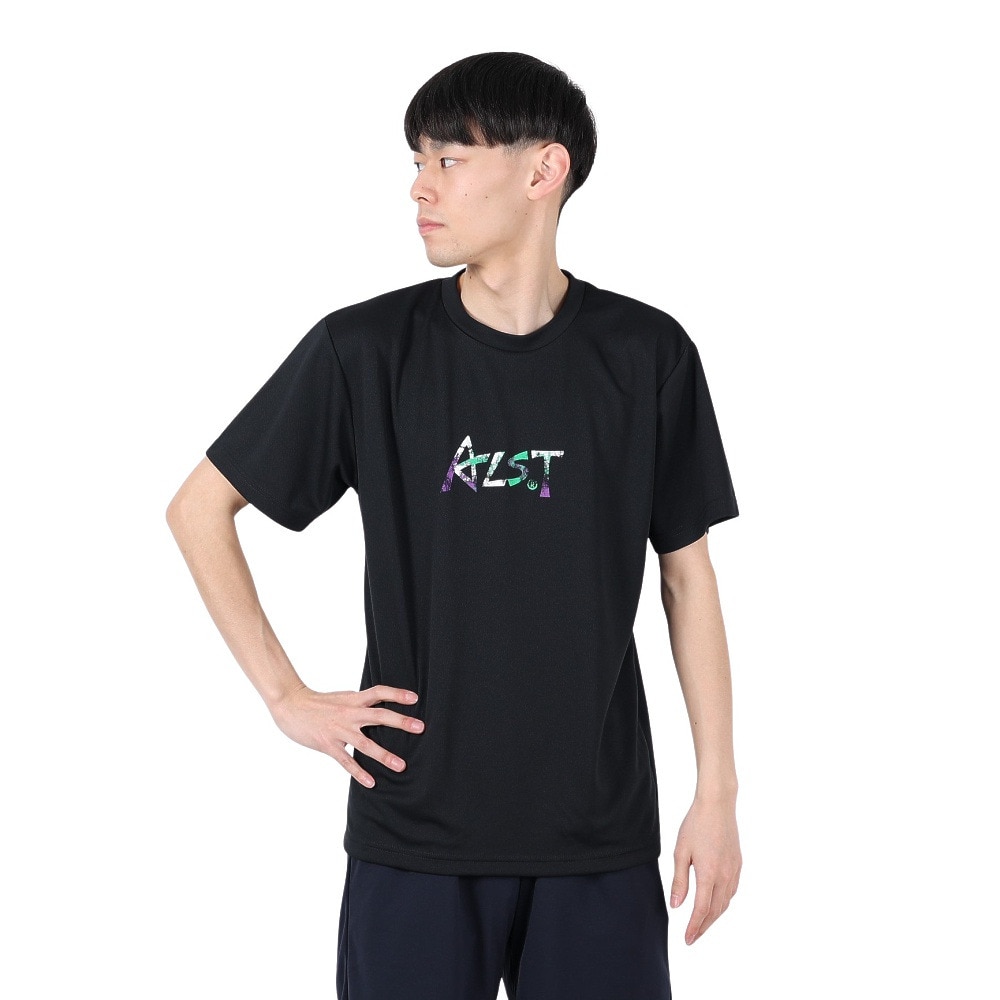 アルスト（ALST）（メンズ、レディース）【新商品】 バレーボールウェア 半袖ドライTシャツ グランジロゴ VB25TS07-03