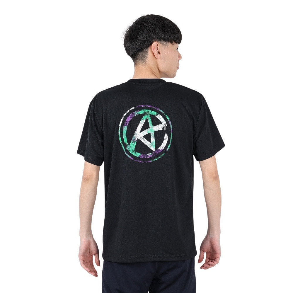 アルスト（ALST）（メンズ、レディース）【新商品】 バレーボールウェア 半袖ドライTシャツ グランジロゴ VB25TS07-03
