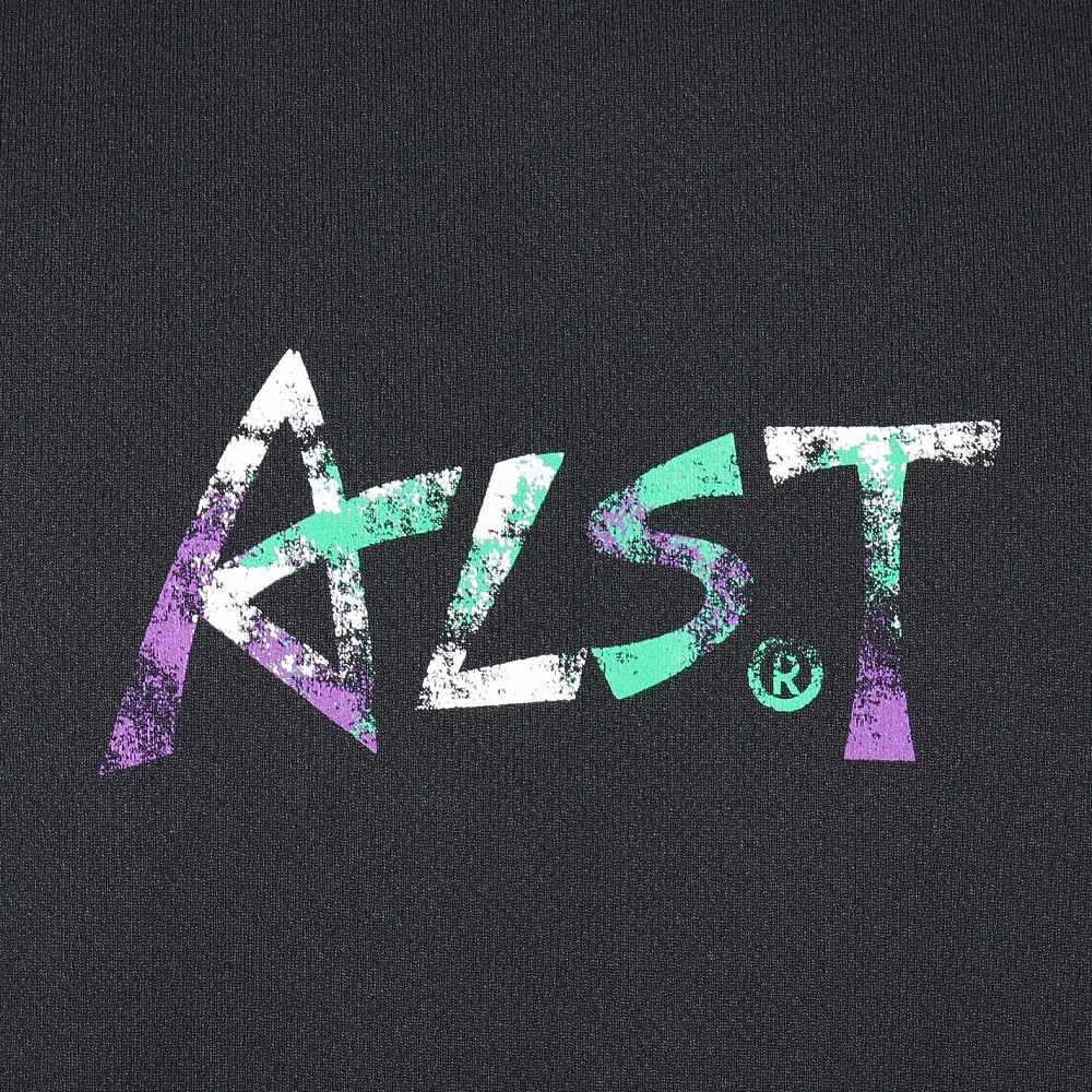 アルスト（ALST）（メンズ、レディース）【新商品】 バレーボールウェア 半袖ドライTシャツ グランジロゴ VB25TS07-03