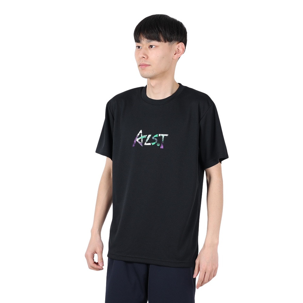 アルスト（ALST）（メンズ、レディース）【新商品】 バレーボールウェア 半袖ドライTシャツ グランジロゴ VB25TS07-03