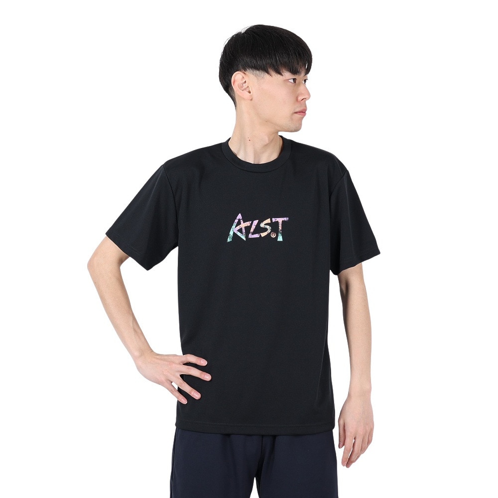アルスト（ALST）（メンズ、レディース）【新商品】 バレーボールウェア 半袖ドライTシャツ グランジロゴ VB25TS07-06