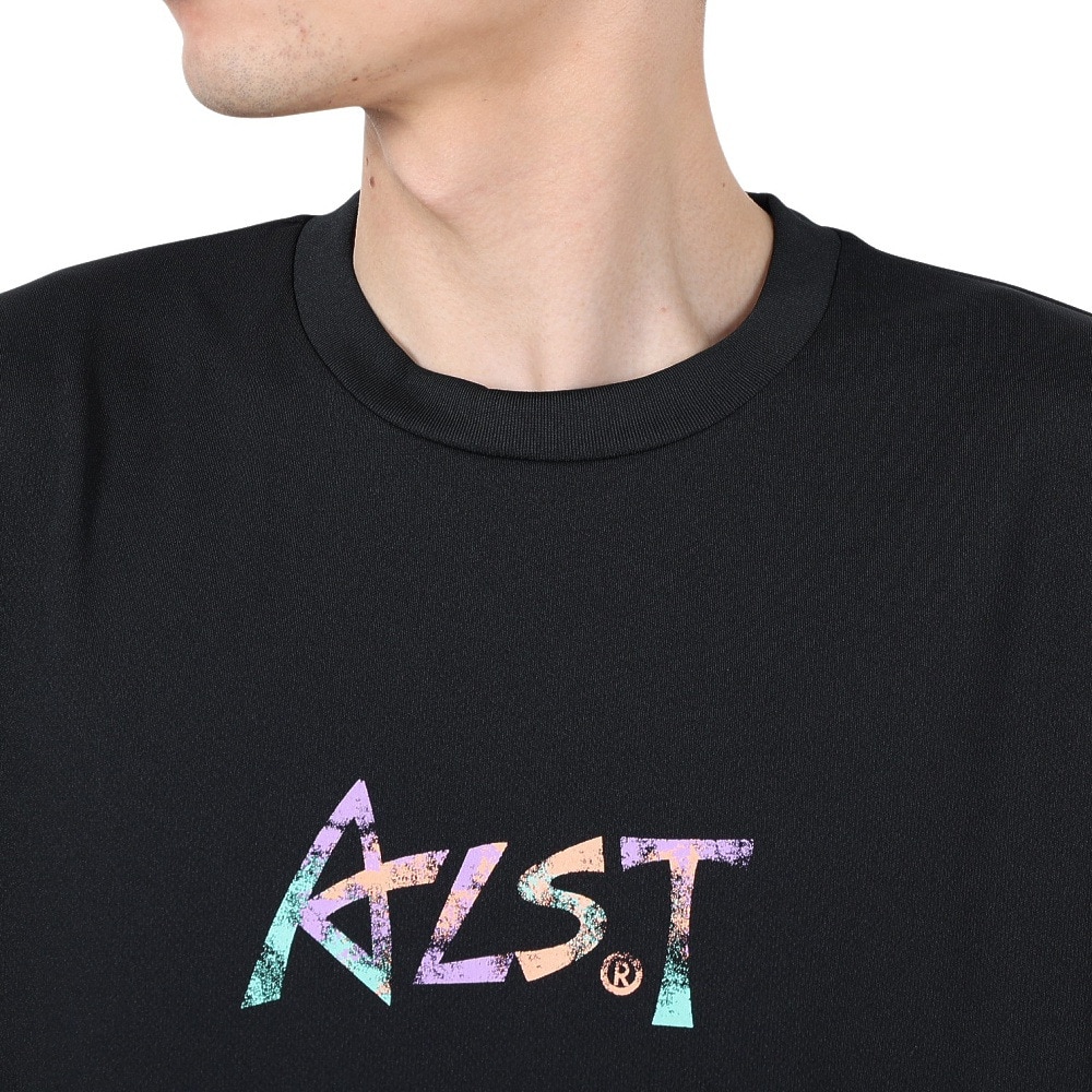 アルスト（ALST）（メンズ、レディース）【新商品】 バレーボールウェア 半袖ドライTシャツ グランジロゴ VB25TS07-06