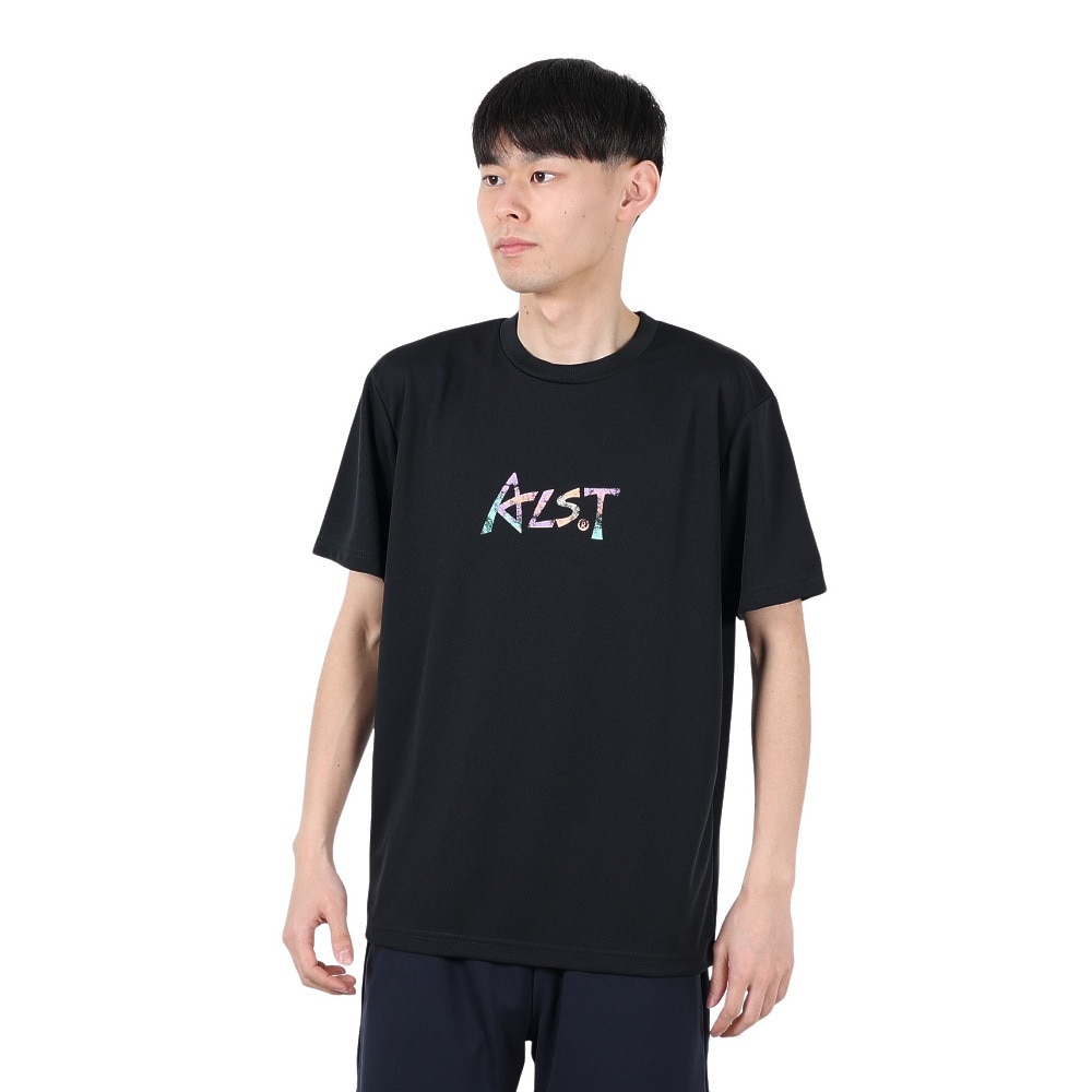 アルスト（ALST）（メンズ、レディース）【新商品】 バレーボールウェア 半袖ドライTシャツ グランジロゴ VB25TS07-06