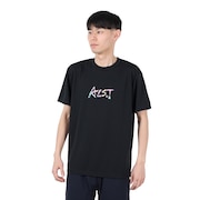 (メンズ、レディース)【新商品】 バレーボールウェア 半袖ドライTシャツ グランジロゴ VB25TS07-06