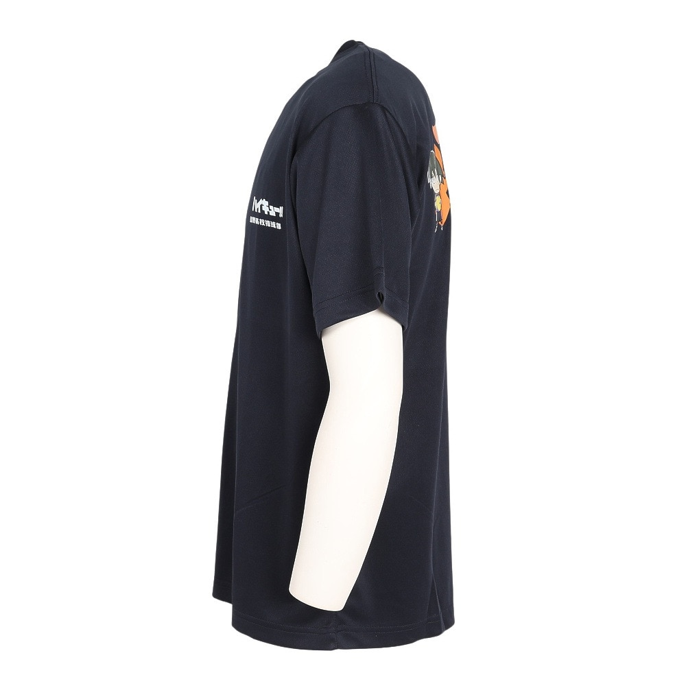 ハイキュー!!（haikyu）（メンズ、レディース）バレーボールウェア ハイキュー 半袖Tシャツ 烏野 飛べ 25 HS-25SS01