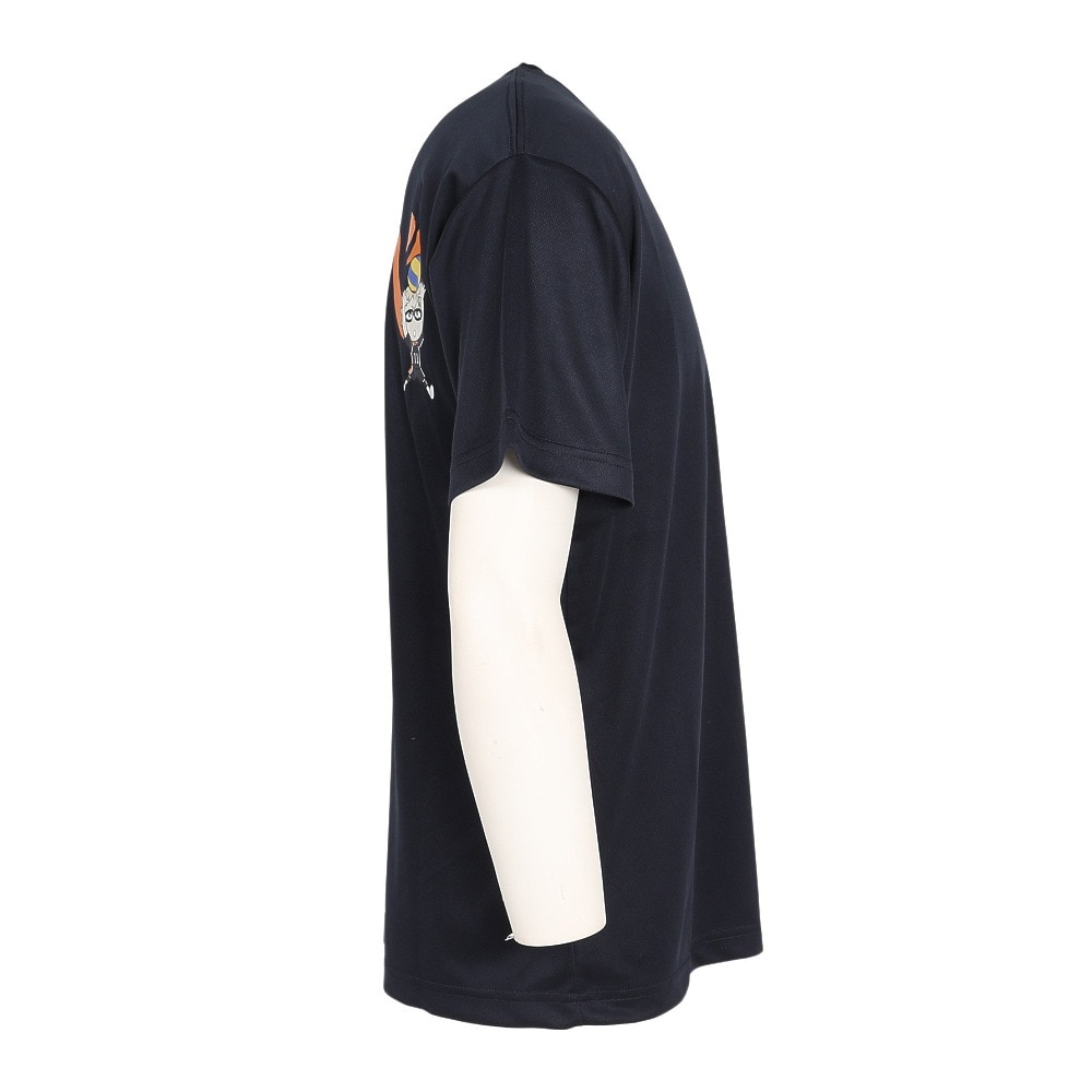 ハイキュー!!（haikyu）（メンズ、レディース）バレーボールウェア ハイキュー 半袖Tシャツ 烏野 飛べ 25 HS-25SS01