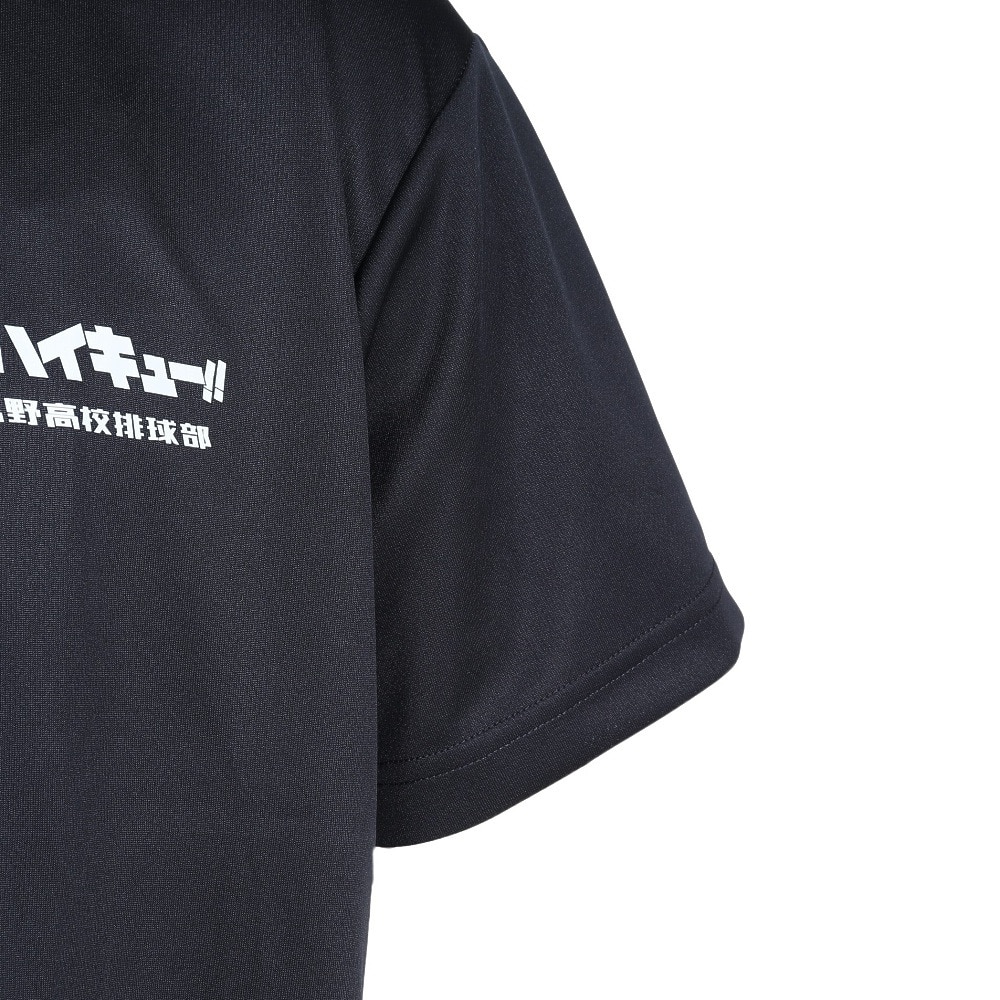 ハイキュー!!（haikyu）（メンズ、レディース）バレーボールウェア ハイキュー 半袖Tシャツ 烏野 飛べ 25 HS-25SS01