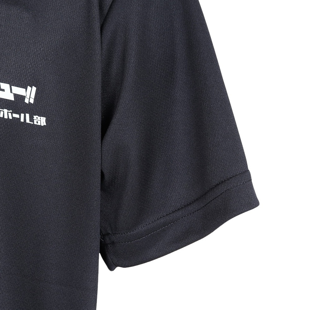 ハイキュー!!（haikyu）（メンズ、レディース）バレーボールウェア ハイキュー 半袖Tシャツ 音駒 繋げ 25 HS-25SS02