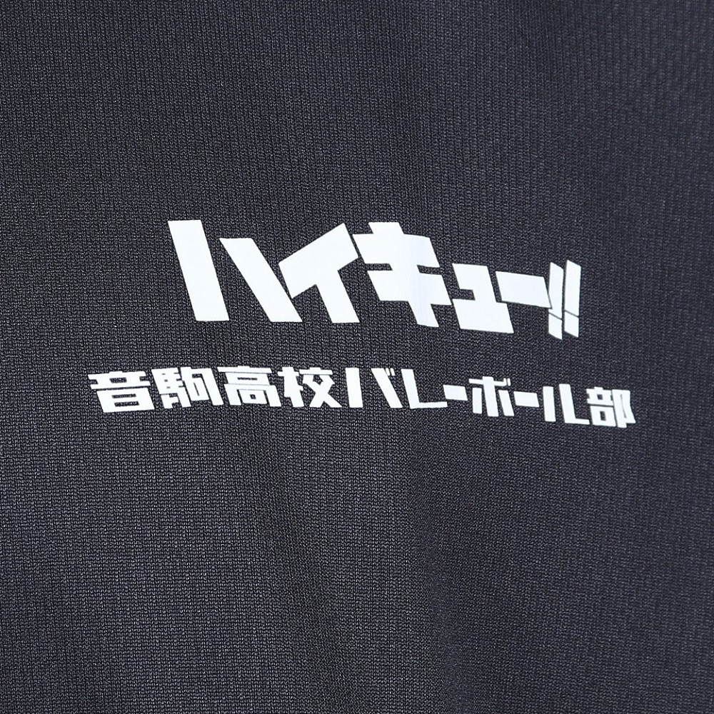 ハイキュー!!（haikyu）（メンズ、レディース）バレーボールウェア ハイキュー 半袖Tシャツ 音駒 繋げ 25 HS-25SS02