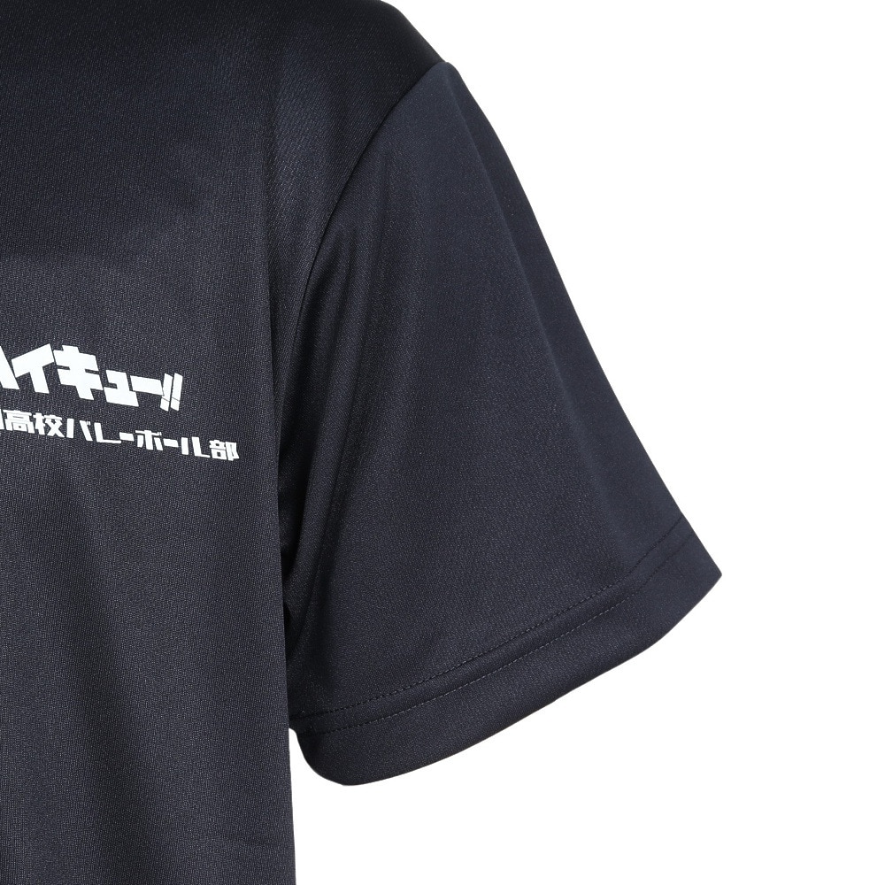 ハイキュー!!（haikyu）（メンズ、レディース）バレーボールウェア ハイキュー 半袖Tシャツ 梟谷学園 一球入魂 HS-25SS03