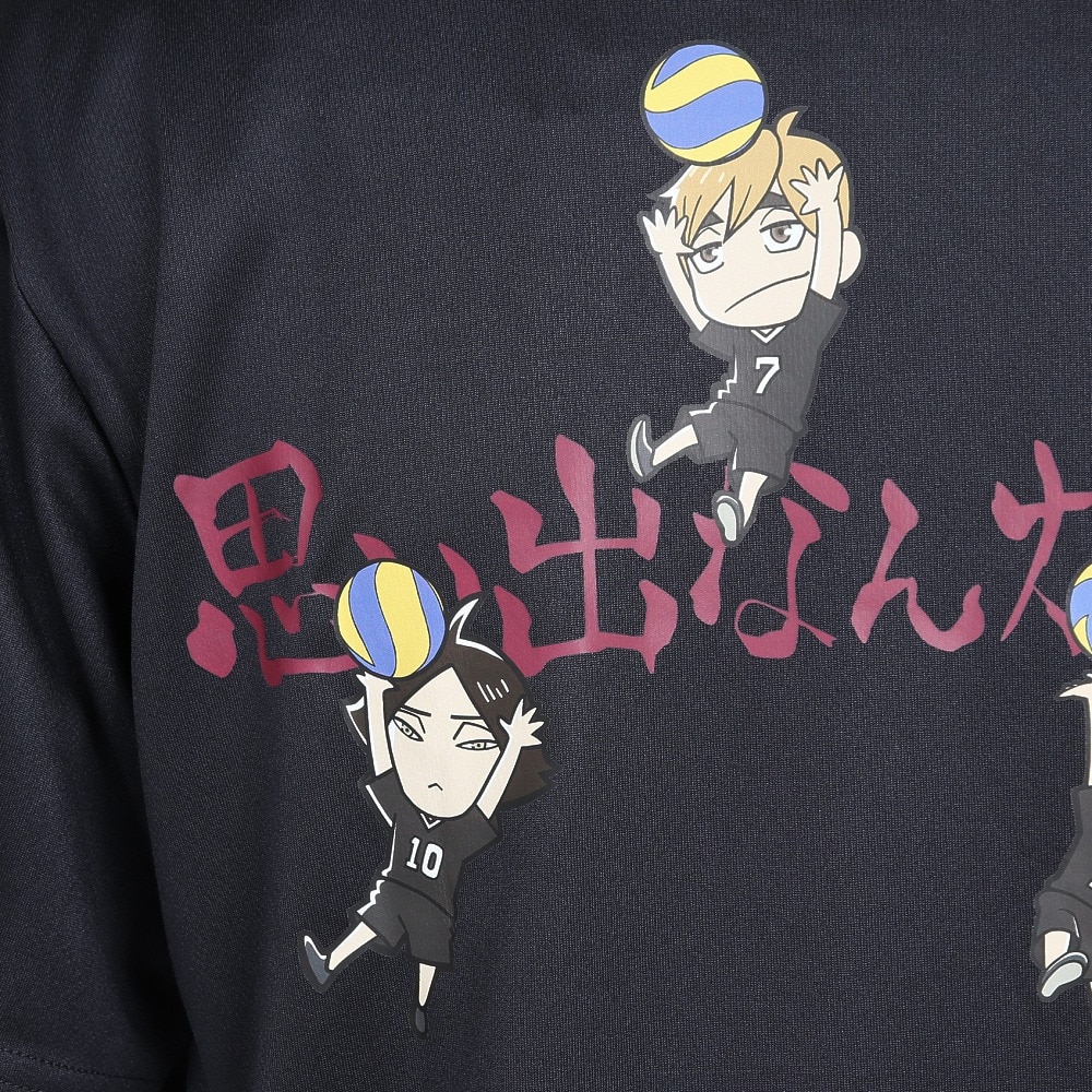 ハイキュー!!（haikyu）（メンズ、レディース）【6月17日発売予定】 バレーボールウェア ハイキュー 半袖Tシャツ 稲荷崎 思い出なんかいらん 25 HS-25SS04