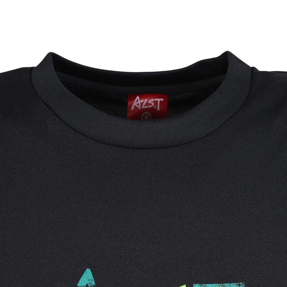 アルスト（ALST）（メンズ、レディース）バレーボールウェア Tシャツ グランジロゴ VB25TS11-03
