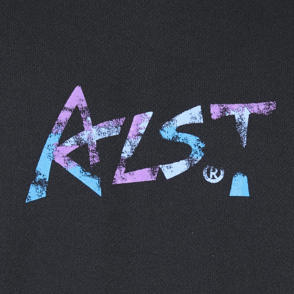 アルスト（ALST）（メンズ）バレーボールウェア 半袖 ドライTシャツ グランジロゴ VB25TS11-05