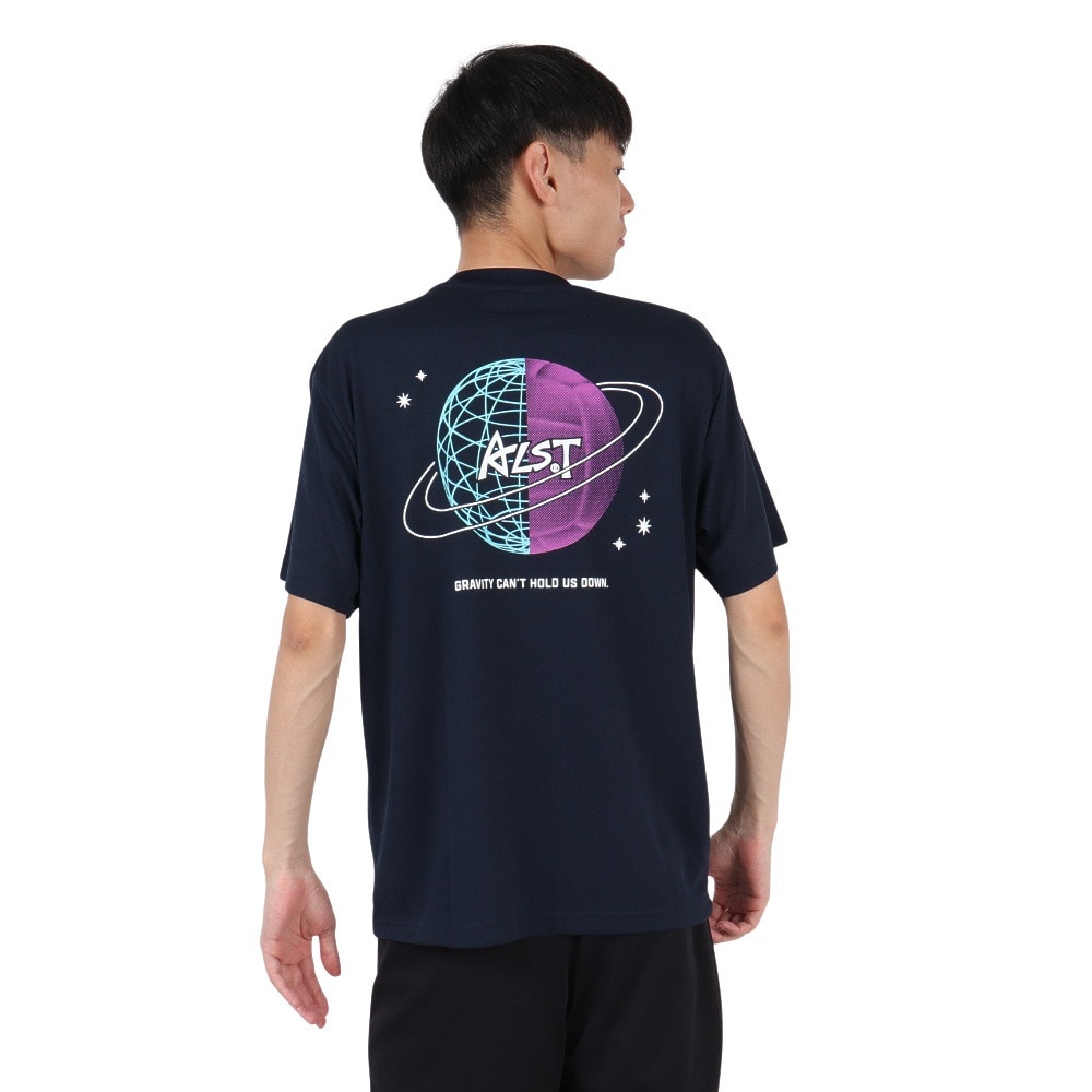 アルスト（ALST）（メンズ、レディース）バレーボールウェア 半袖ドライTシャツ GRAVITY VB25TS14-46