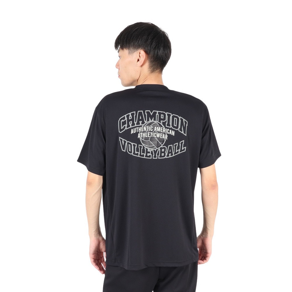 チャンピオン（CHAMPION）（メンズ、レディース）バレーボールウェア 半袖Tシャツ C3-CV312 090