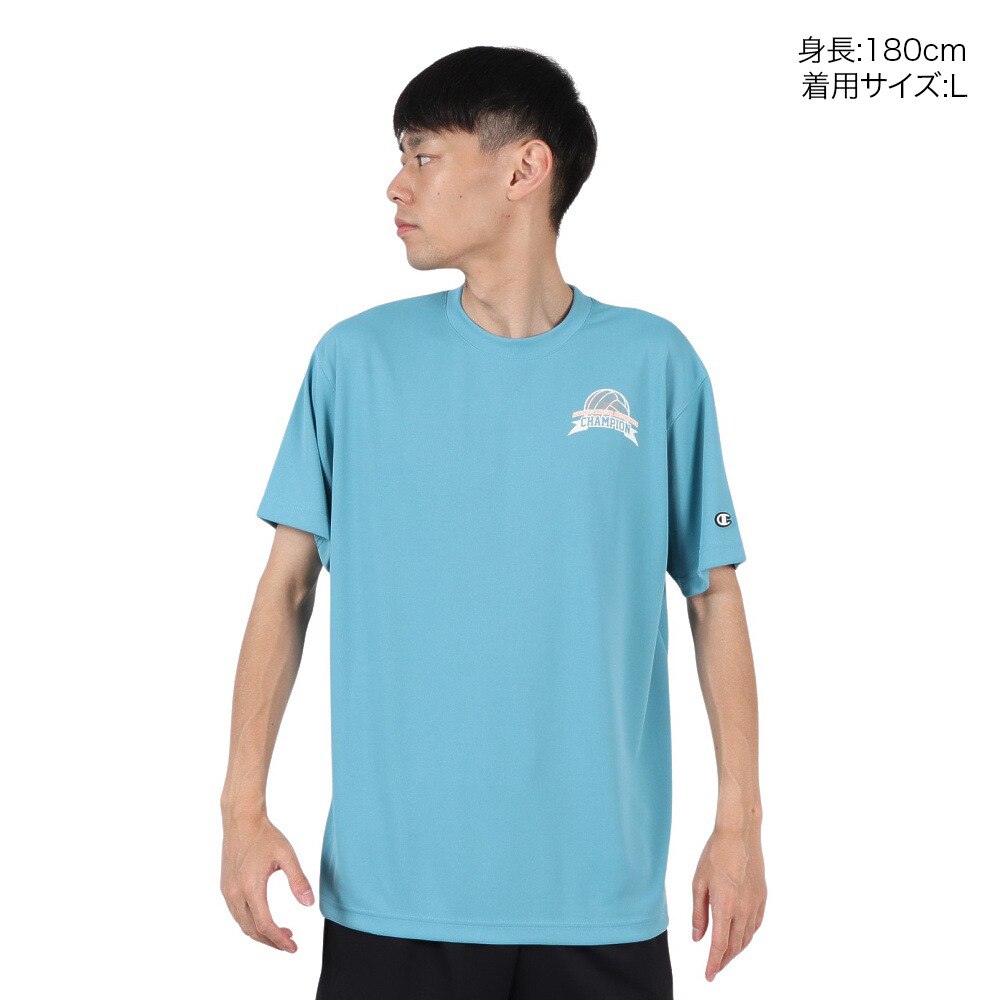 チャンピオン（CHAMPION）（メンズ、レディース）バレーボールウェア 半袖Tシャツ C3-CV312 331