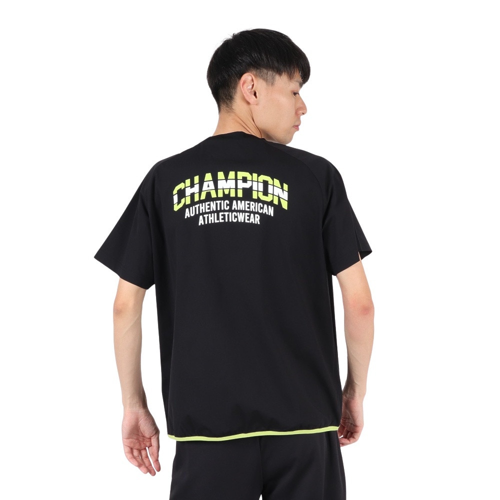 チャンピオン（CHAMPION）（メンズ、レディース）バレーボールウェア 半袖Tシャツ C3-CVC26 090