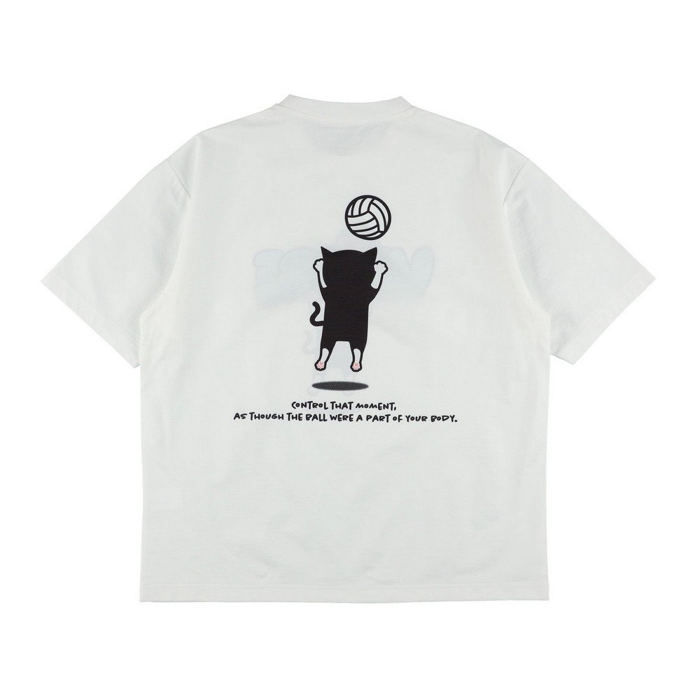 スパッツィオ（SPAZIO）（メンズ）バレーボールウェア Pippo ピッポ君 トス Tシャツ VS0024-01