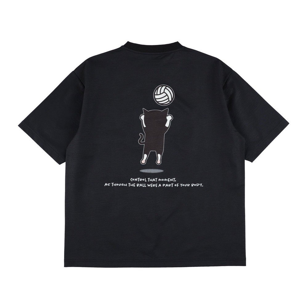 スパッツィオ（SPAZIO）（メンズ）バレーボールウェア Pippo ピッポ君 トス Tシャツ VS0024-02