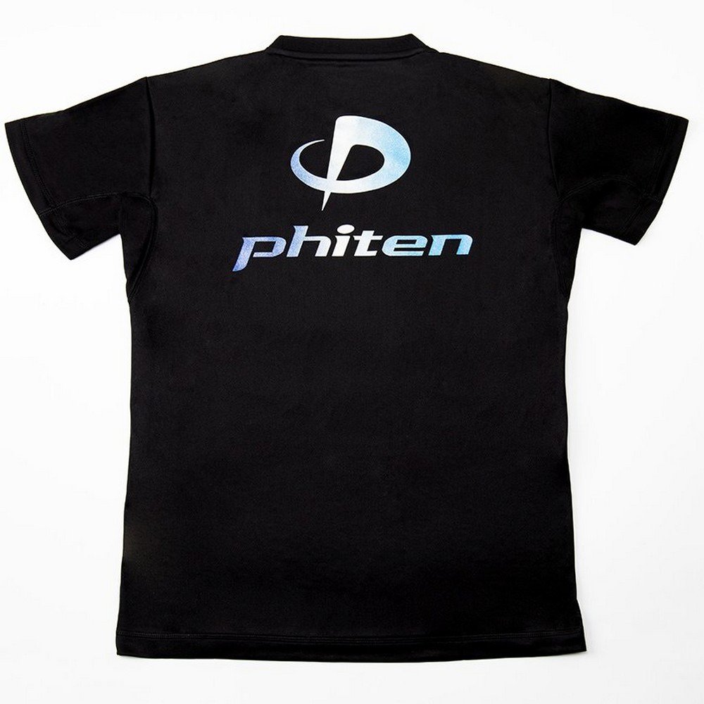 ファイテン（PHITEN）（メンズ、レディース）バレーボールウェア RAKUシャツ 半袖 ラメグラデ 3126JG69600