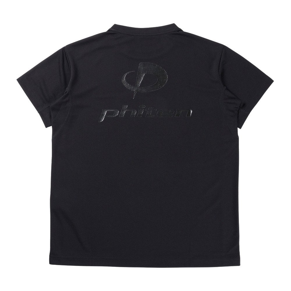 phiten 黒シャツ XO 3枚セット ファイテン（PHITEN）（メンズ）バレーボールウェア 冷感半袖シャツ