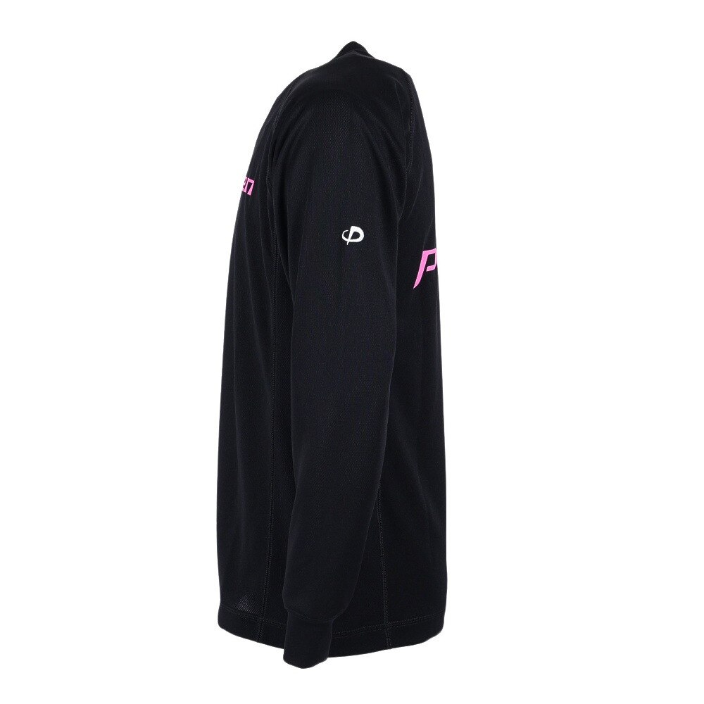 ファイテン（PHITEN）（メンズ）Tシャツ 長袖 RAKUシャツ SPORTS 吸汗速乾 ロゴ 3116JG1800  バレーボールウェア スポーツウェア ★★★