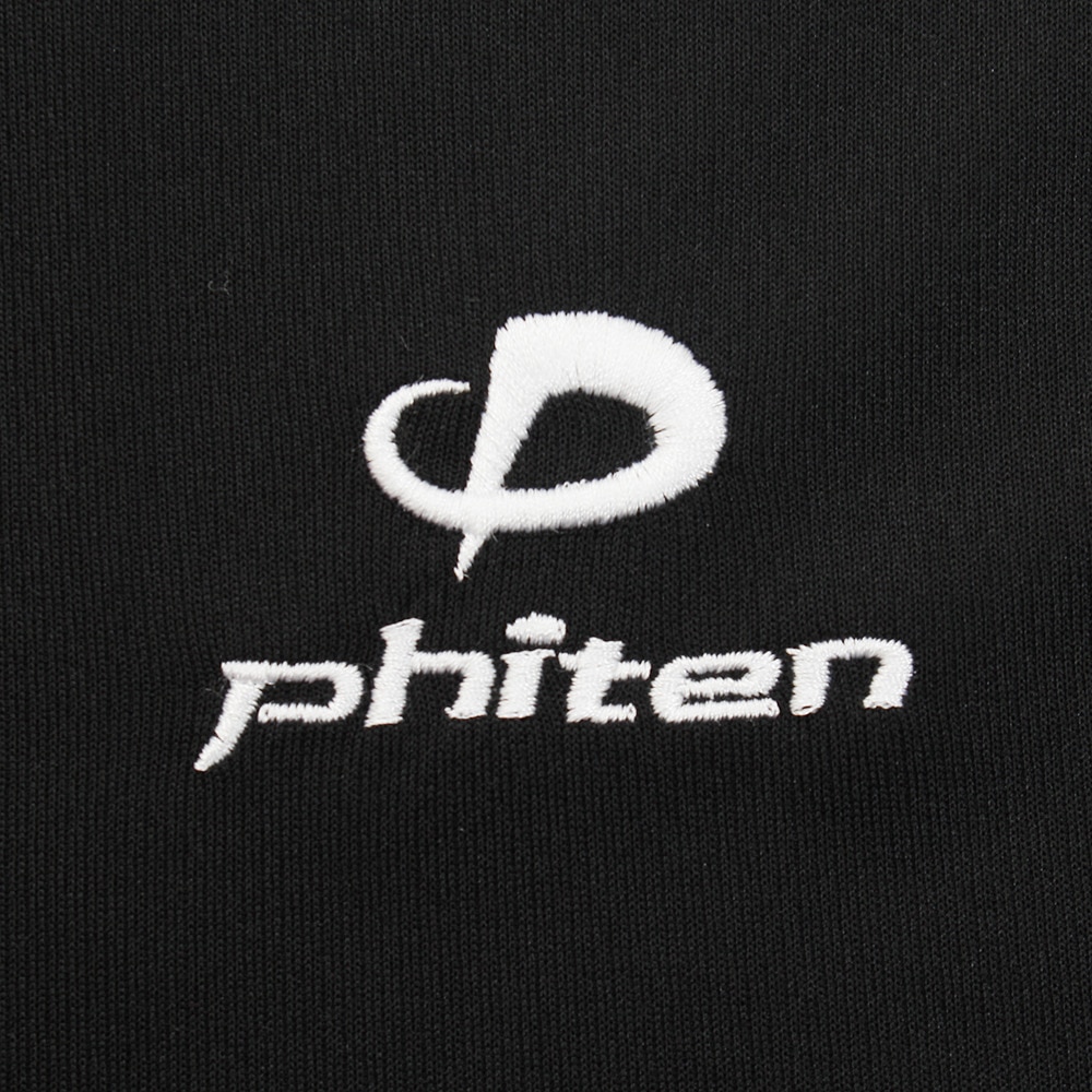 ファイテン（PHITEN）（メンズ）バレーボールウェア Tシャツ 長袖 RAKUシャツ クルーネック 吸汗速乾 ロゴ 3117JG26610