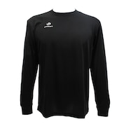 ファイテン(PHITEN)(メンズ)バレーボールウェア Tシャツ 長袖 RAKUシャツ クルーネック 吸汗速乾 ロゴ 3117JG26610