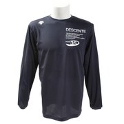 デサント（DESCENTE）（メンズ）Tシャツ 長袖 DOR-B8641X NVWH 【バレーボールウェア スポーツウェア】