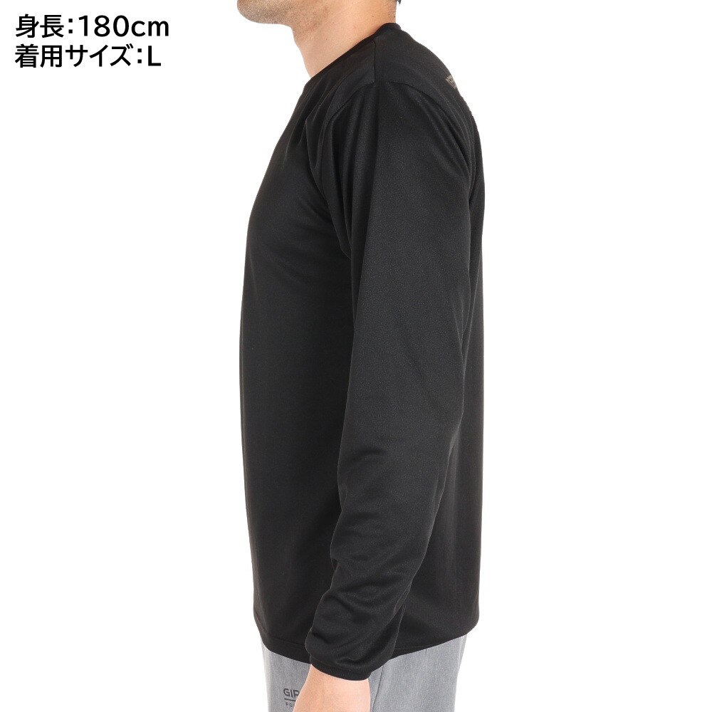 デサント（DESCENTE）（メンズ）長袖シャツ DX-B0209XB BKGD  バレーボールウェア スポーツウェア 