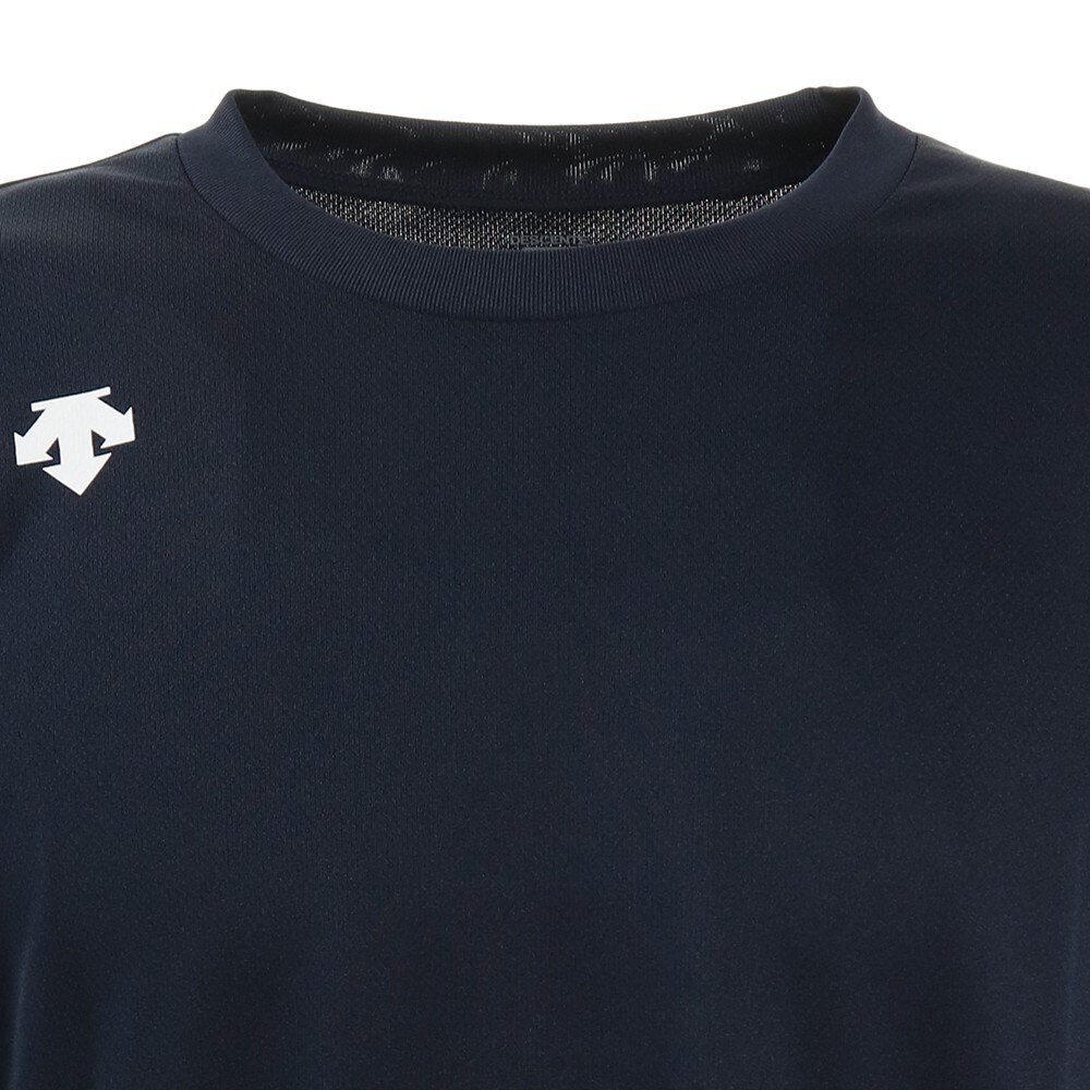 デサント（DESCENTE）（メンズ）長袖シャツ DX-B0209XB NVWH  バレーボールウェア スポーツウェア 