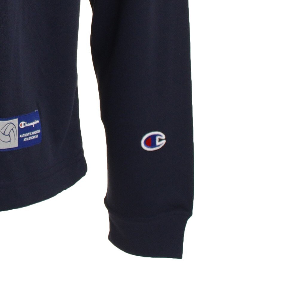 チャンピオン｜プラクティス ロングTシャツ C3-SV401 370 【バレーボールウェア スポーツウェア】 - スポーツ用品はスーパースポーツゼビオ