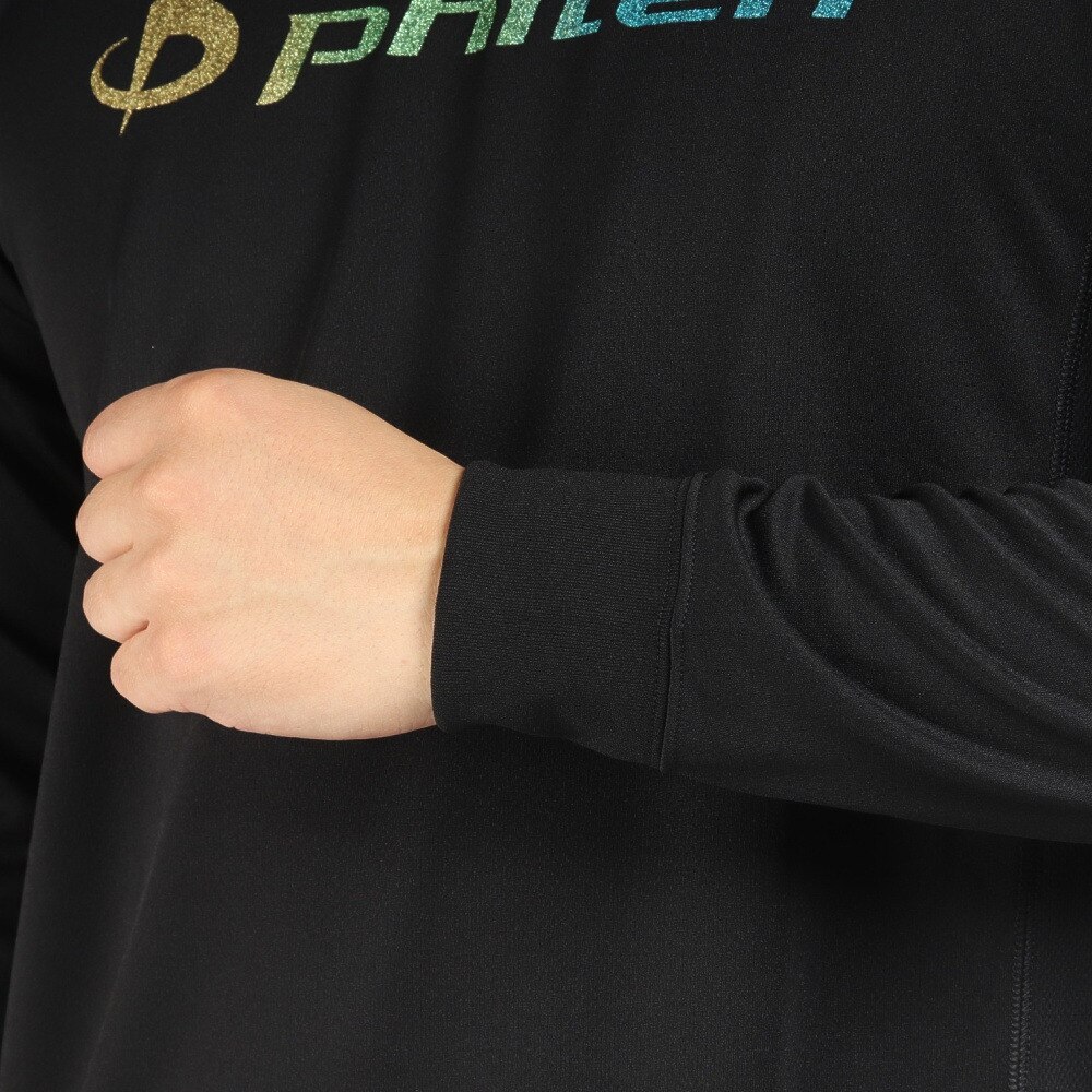 ファイテン（PHITEN）（メンズ）バレーボールウェア 長袖Tシャツ スムースドライ GRAD 3122JG48700 速乾
