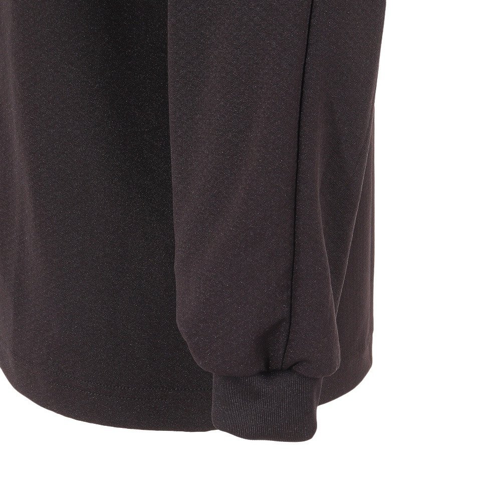 デサント（DESCENTE）（メンズ、レディース）バレーボールウェア ワンポイント 長袖プラクティスシャツ DVB-5216B BWH 速乾
