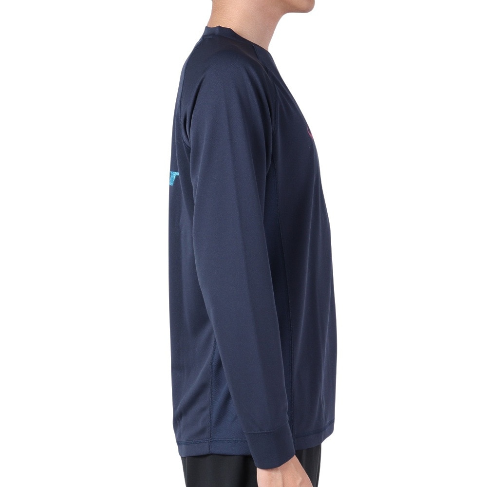 ファイテン（PHITEN）（メンズ）バレーボールウェア 長袖Tシャツ スムースドライ GRABL 3123JG56300 速乾