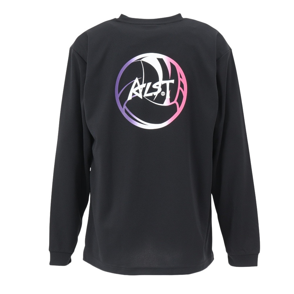 アルスト（ALST）（メンズ）バレーボールウェア 長袖ドライ Tシャツ バックグラデーションアイコン VB23TS20-06