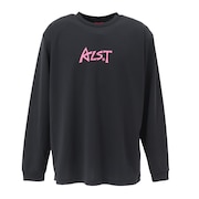 (メンズ)バレーボールウェア 長袖ドライ Tシャツ バックグラデーションアイコン VB23TS20-06