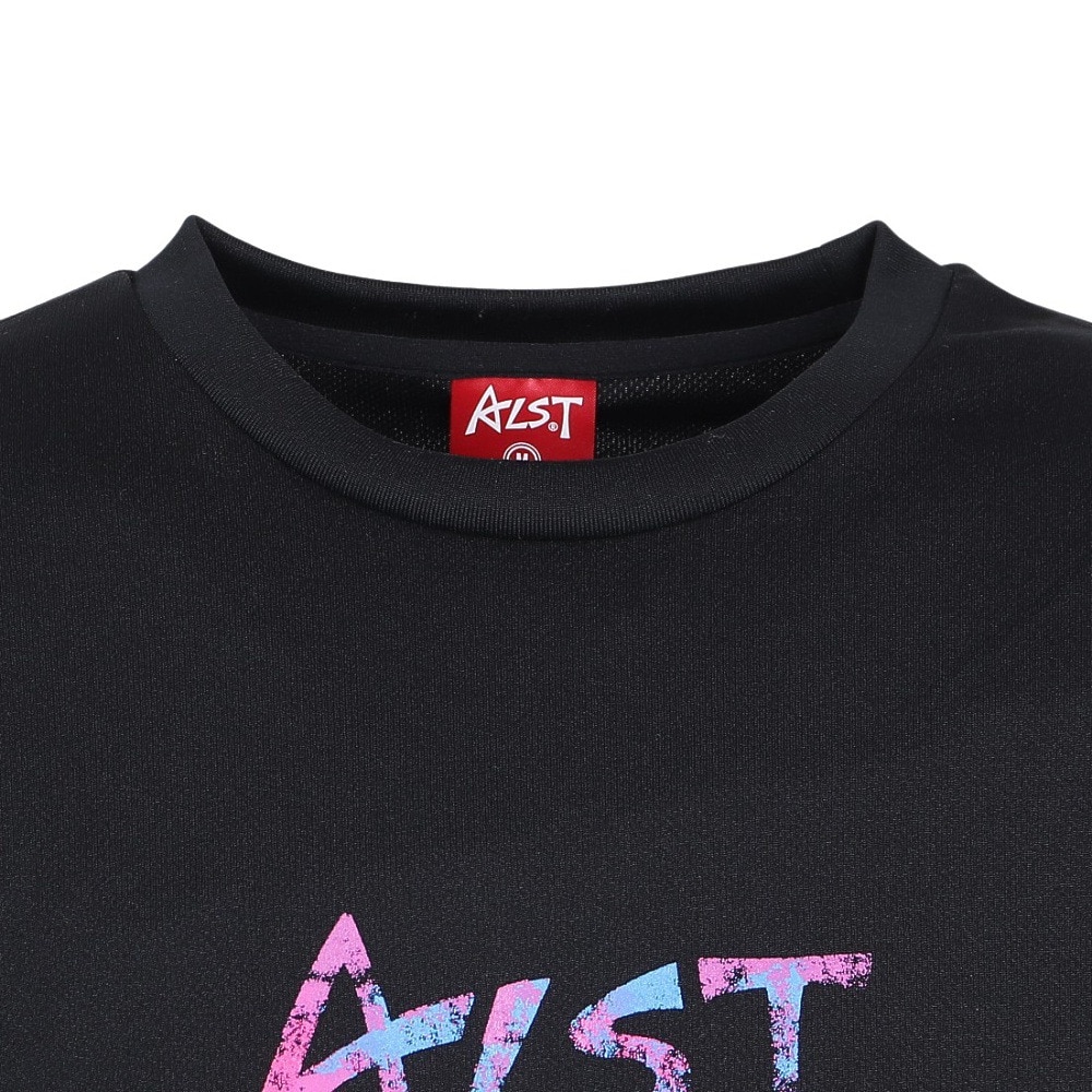 アルスト（ALST）（メンズ）バレーボールウェア 長袖ドライ Tシャツ グランジ ロゴ VB24TS15-06